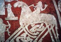 Скандинавская мифология: верховный бог Один верхом на своем коне